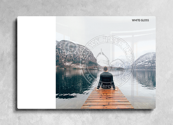 Prints on White Metal